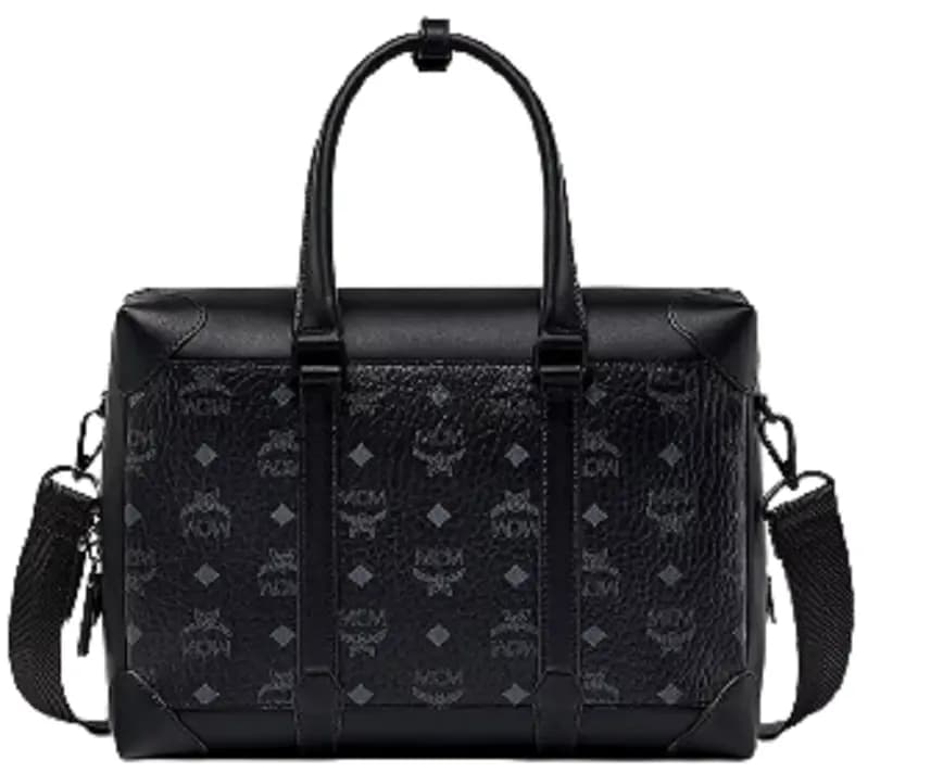 Túi MCM Medium Soft Berlin Tote In Visetos Black MMTBSBF02BK001 Túi MCM Medium Soft Berlin Tote In Visetos Black MMTBSBF02BK001