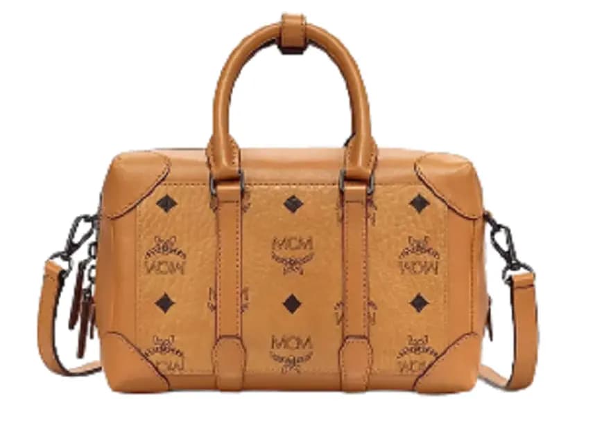 Túi MCM Small Soft Berlin Crossbody In Visetos Cognac MMRBSBF03CO001 Túi MCM Small Soft Berlin Crossbody In Visetos Cognac MMRBSBF03CO001