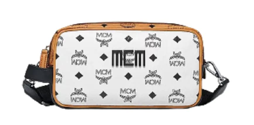 Túi MCM Small Wash Bag In Visetos Mix White MXZBSVI03WT001 Túi MCM Small Wash Bag In Visetos Mix White MXZBSVI03WT001