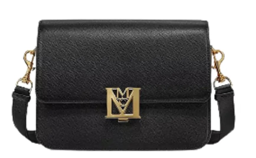 Túi MCM Small Mena Shoulder Bag In Visetos Leather Block Black MWSBSLM01BK001 Túi MCM Small Mena Shoulder Bag In Visetos Leather Block Black MWSBSLM01BK001