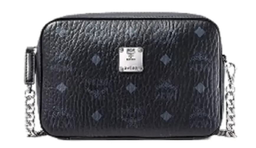 Túi MCM Camera Bag In Visetos Original Black MWRAAVI03BK001 Túi MCM Camera Bag In Visetos Original Black MWRAAVI03BK001