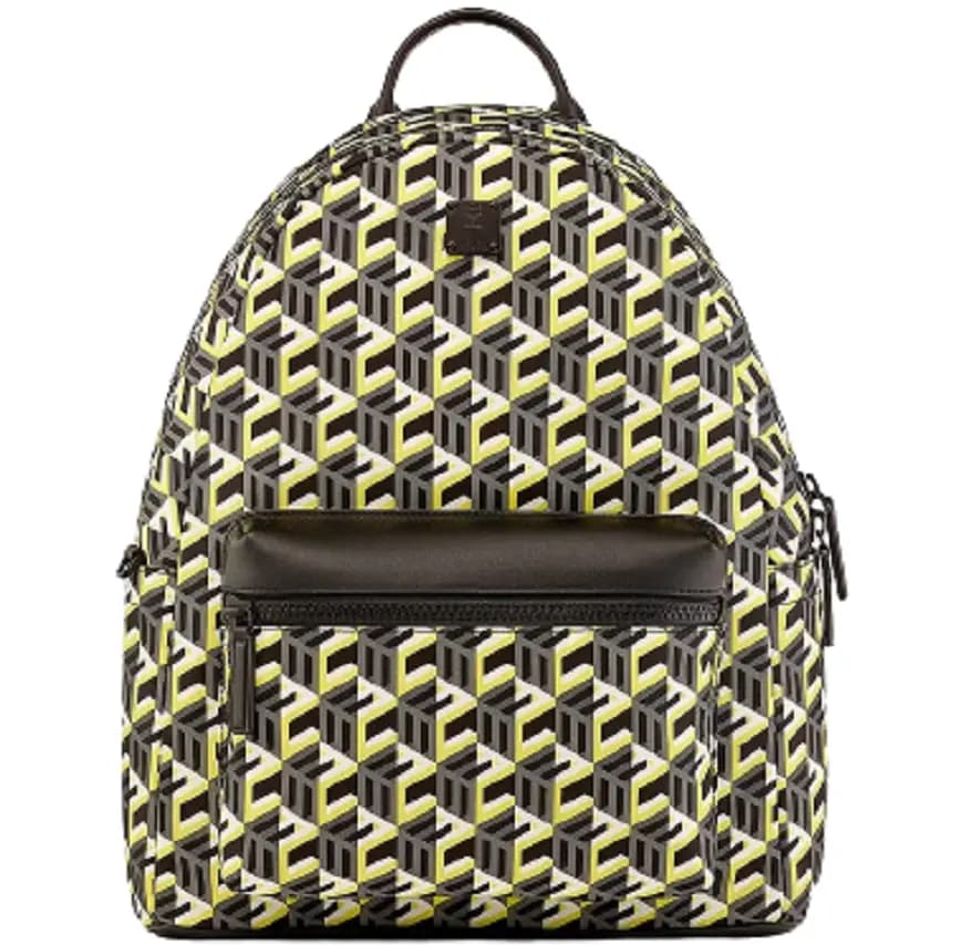 Balo MCM Stark Backpack Monogram Yellow MMKCSCK02YW001 Balo MCM Stark Backpack Monogram Yellow MMKCSCK02YW001
