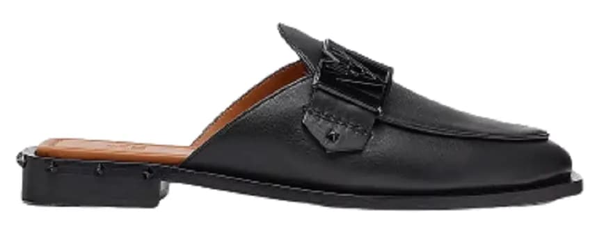 Giày MCM 39 IT Mena Mule Leather Black MESBALM02BK039 Giày MCM 39 IT Mena Mule Leather Black MESBALM02BK039