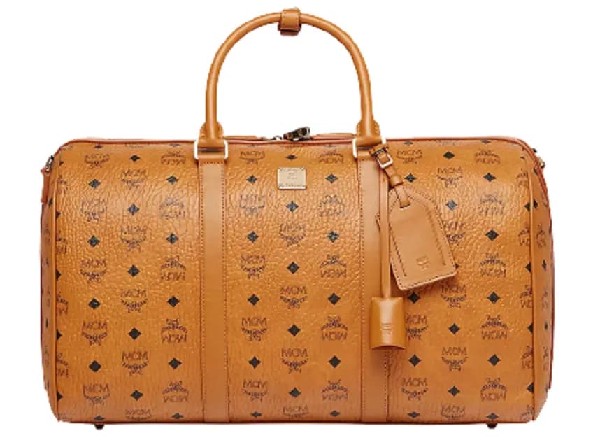 Túi MCM Traveler Weekender In Visetos Cognac MUV7AVY03CO001 Túi MCM Traveler Weekender In Visetos Cognac MUV7AVY03CO001