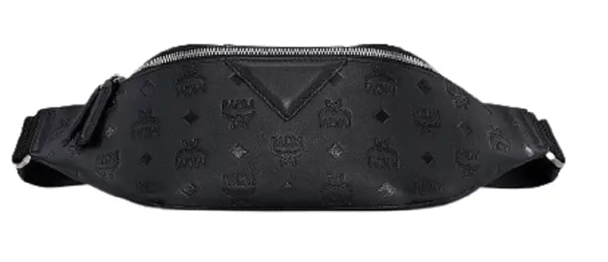 Túi MCM Medium Fursten Belt Bag In Monogram Leather Black MMZAAFI07BK001 Túi MCM Medium Fursten Belt Bag In Monogram Leather Black MMZAAFI07BK001