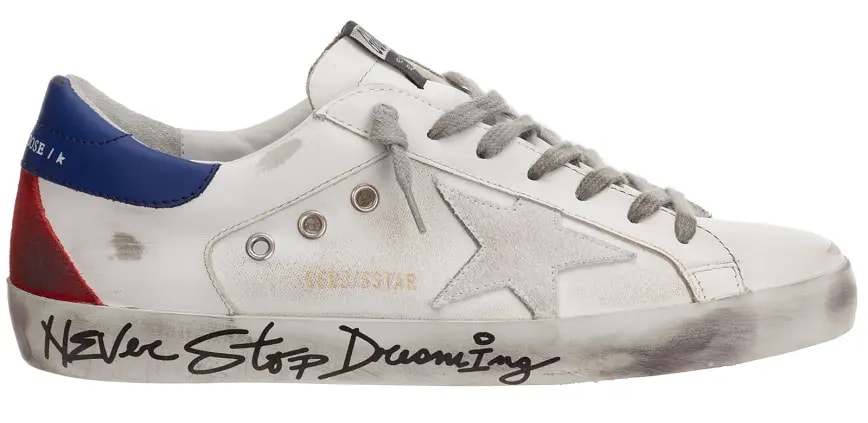 Giày Golden Goose Super Star 'Never Stop Dreaming' GMF00104-F000364-10287 Giày Golden Goose Super Star 'Never Stop Dreaming' GMF00104-F000364-10287