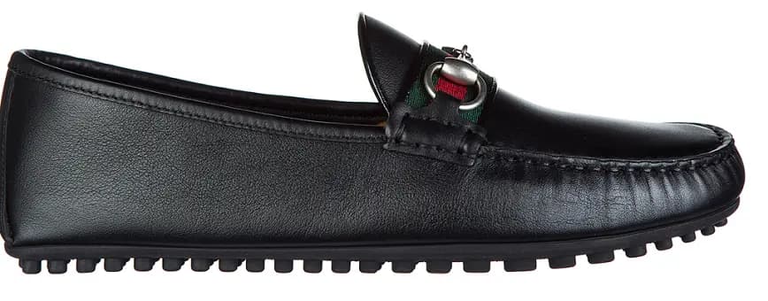Giày Gucci Leather Loafers Moccasins Black 450892-A9L60-1098 Giày Gucci Leather Loafers Moccasins Black 450892-A9L60-1098