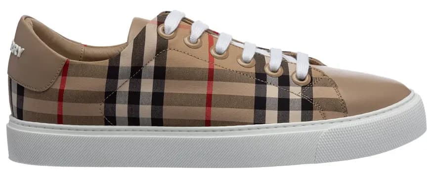 Giày Burberry Vintage Check And Leather 'Archive Beige' Giày Burberry Vintage Check And Leather 'Archive Beige'