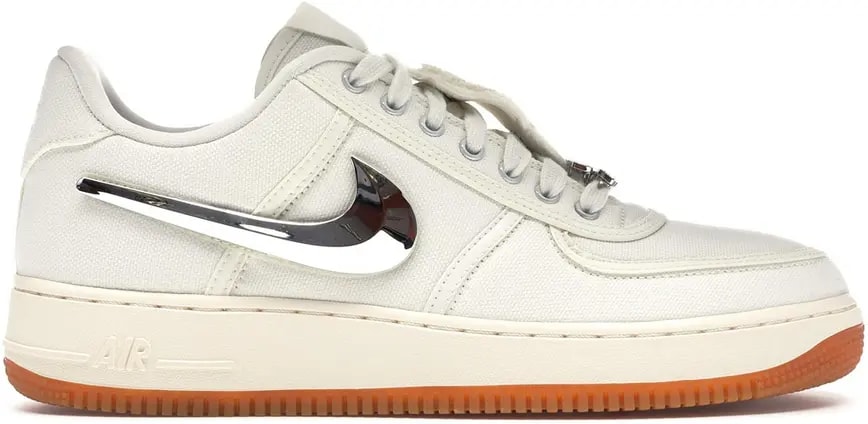Giày Nike Air Force 1 Low Travis Scott Sail AQ4211-101 — kich-thuoc: 42 Giày Nike Air Force 1 Low Travis Scott Sail AQ4211-101 — kich-thuoc: 42