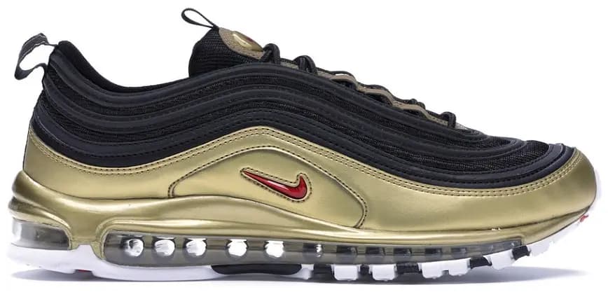 Giày Nike Air Max 97 QS B Sides 'Metallic Gold' AT5458-002 Giày Nike Air Max 97 QS B Sides 'Metallic Gold' AT5458-002