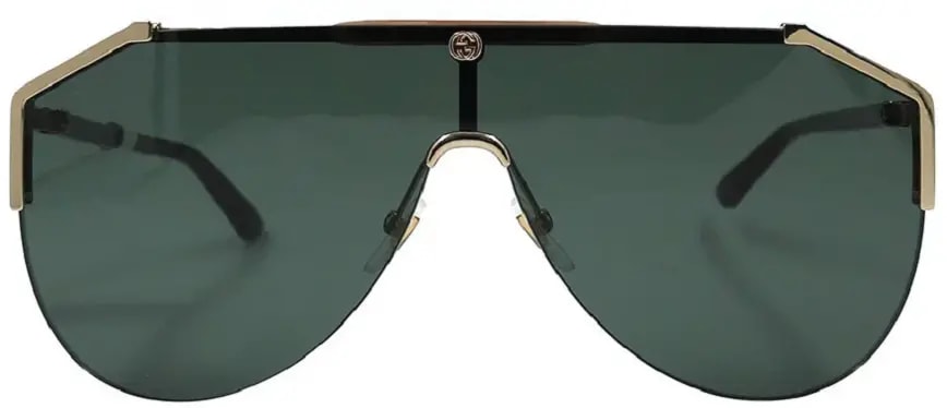 Kính Gucci Green Shield 'Gold' GG0584S-002-99 Kính Gucci Green Shield 'Gold' GG0584S-002-99