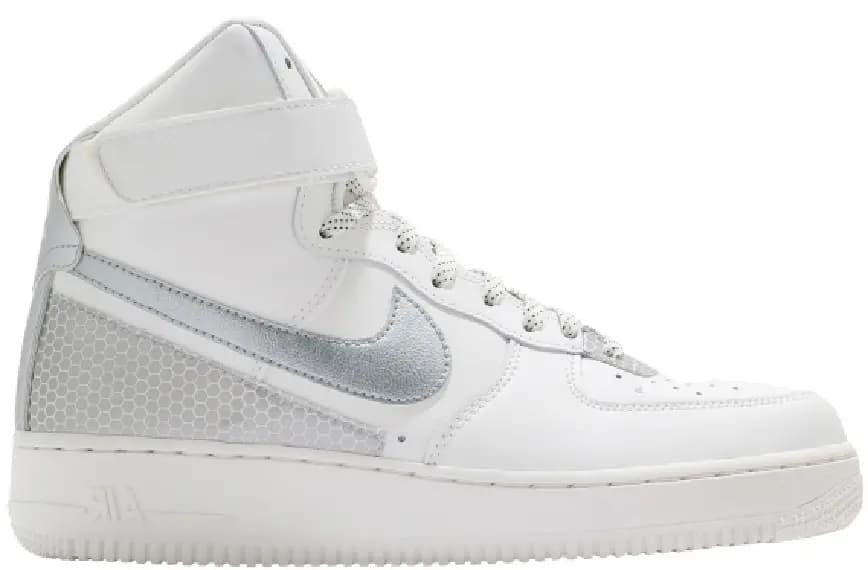 Giày Nike Air Force 1 High 07 LV8 x 3MSummit White Metallic Silver CU4159-100 Giày Nike Air Force 1 High 07 LV8 x 3MSummit White Metallic Silver CU4159-100