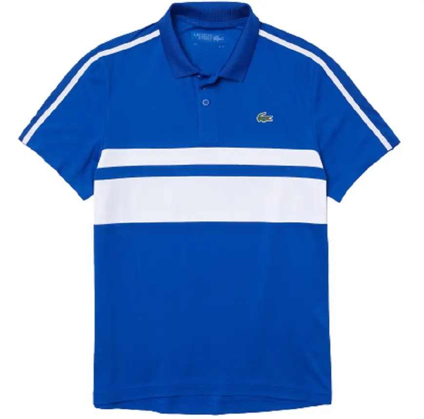 Áo Lacoste SPORT Contrast Stripes Ultra Dry Polo Shirt DH9605-S21 — kich-thuoc: S Áo Lacoste SPORT Contrast Stripes Ultra Dry Polo Shirt DH9605-S21 — kich-thuoc: S