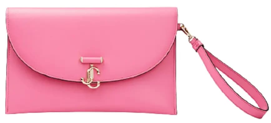 Túi Jimmy Choo Envelope Pouch 'Candy Pink' JCENVELOPEPOUCHPKJ112562 Túi Jimmy Choo Envelope Pouch 'Candy Pink' JCENVELOPEPOUCHPKJ112562