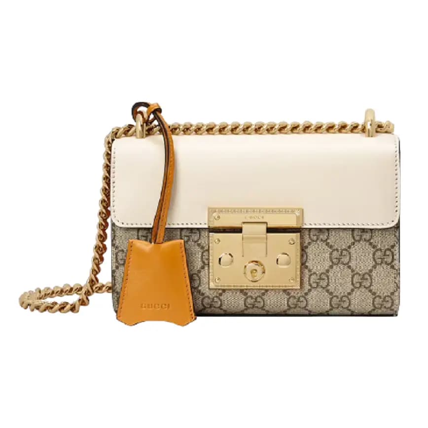 Túi Gucci Padlock Small Shoulder GG Supreme Canvas 409487-KLQJG-9763 Túi Gucci Padlock Small Shoulder GG Supreme Canvas 409487-KLQJG-9763
