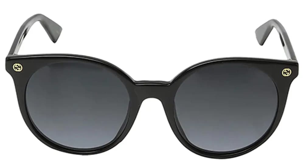 Kính Gucci Black Round Acetate Womens Sunglasses GG0091S001 Kính Gucci Black Round Acetate Womens Sunglasses GG0091S001