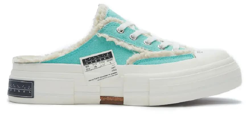 Giày xVESSEL G.O.P Slip On Blue S21X17B Giày xVESSEL G.O.P Slip On Blue S21X17B