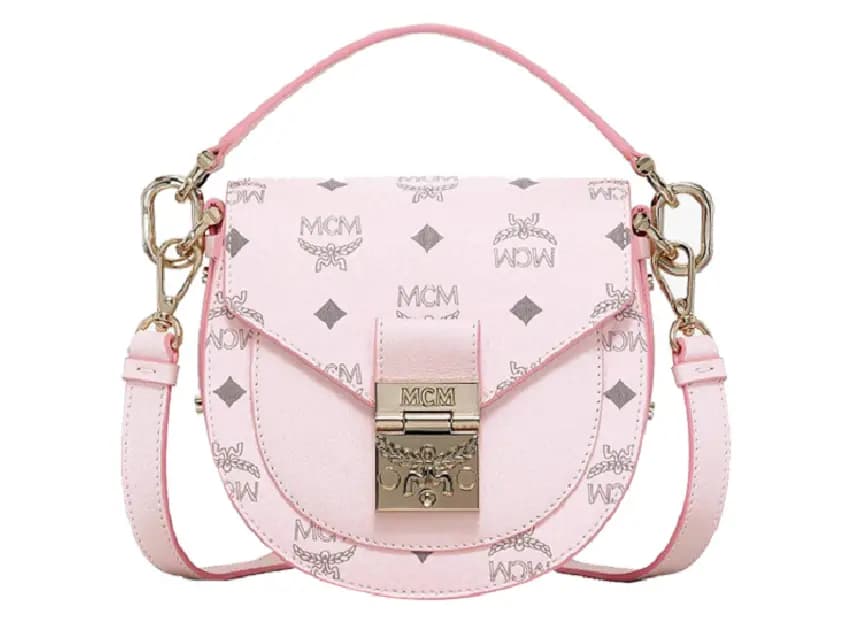 Túi MCM Patricia Shoulder Bag Visetos Pink MWSAAPA02QH001 Túi MCM Patricia Shoulder Bag Visetos Pink MWSAAPA02QH001