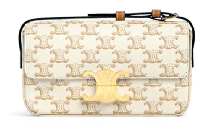 Túi Celine Small Logoprint Shoulder Bag 194142CUZ-01BC Túi Celine Small Logoprint Shoulder Bag 194142CUZ-01BC