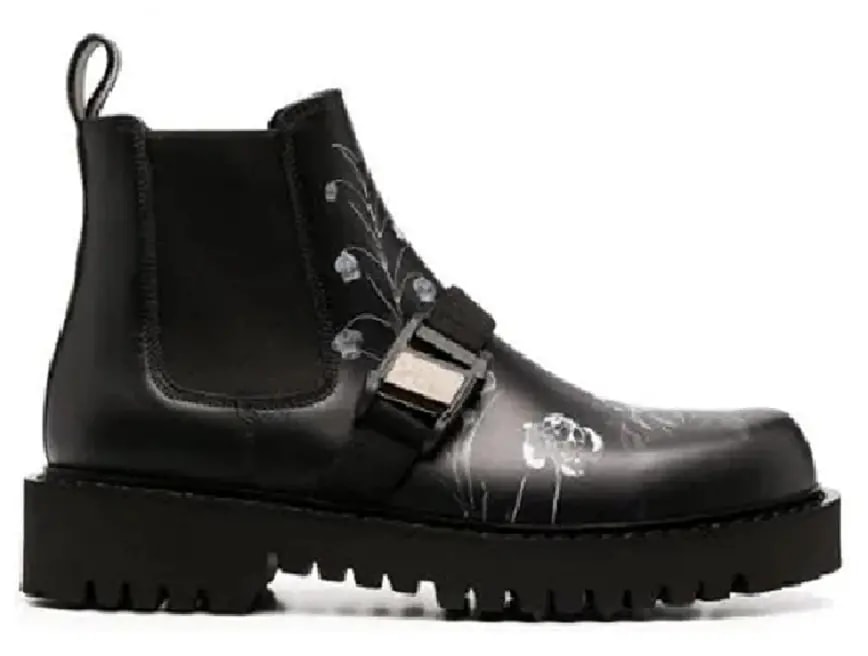Giày Valentino Flower Patterns Leather Logo Boots UY0S0D90RYXAT0 — kich-thuoc: lien-he-order Giày Valentino Flower Patterns Leather Logo Boots UY0S0D90RYXAT0 — kich-thuoc: lien-he-order