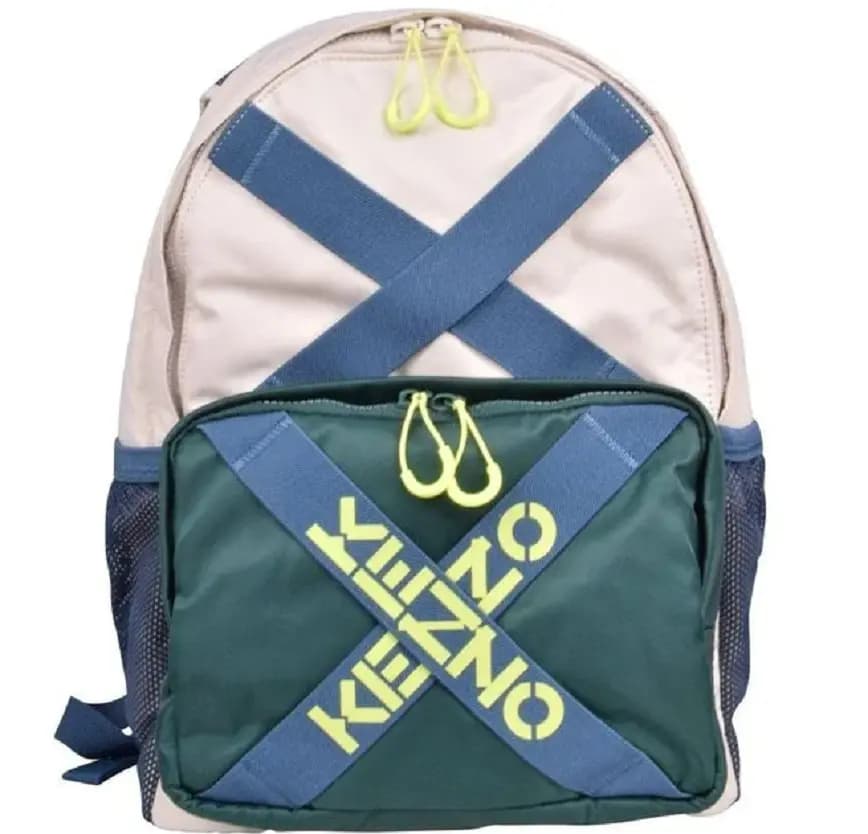Balo Kenzo Multi-strap Logo Sport 'Blue White' FB65SA213F22-93 Balo Kenzo Multi-strap Logo Sport 'Blue White' FB65SA213F22-93