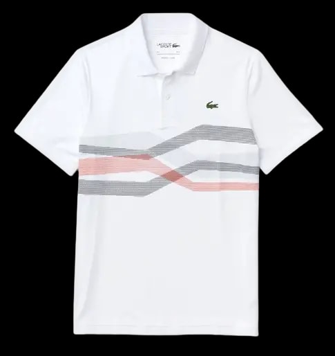 Áo Lacoste Men's SPORT Graphic Breathable Golf Polo SWX White Navy DH4761 — kich-thuoc: L Áo Lacoste Men's SPORT Graphic Breathable Golf Polo SWX White Navy DH4761 — kich-thuoc: L