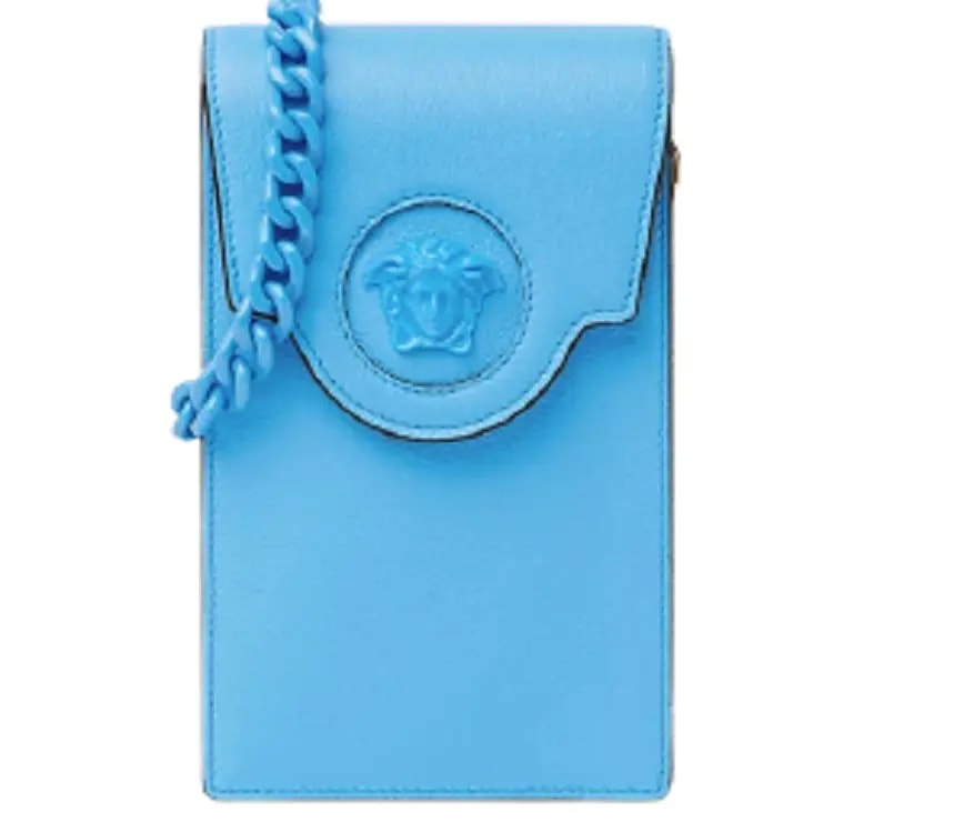 Túi Versace La Medusa Phone Pouch DV BLue 1003983-DVIT2T-1U38V — kich-thuoc: lien-he-order Túi Versace La Medusa Phone Pouch DV BLue 1003983-DVIT2T-1U38V — kich-thuoc: lien-he-order