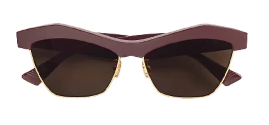 Kính Bottega Veneta Slant 'Burgundy' 668007V23316066 Kính Bottega Veneta Slant 'Burgundy' 668007V23316066