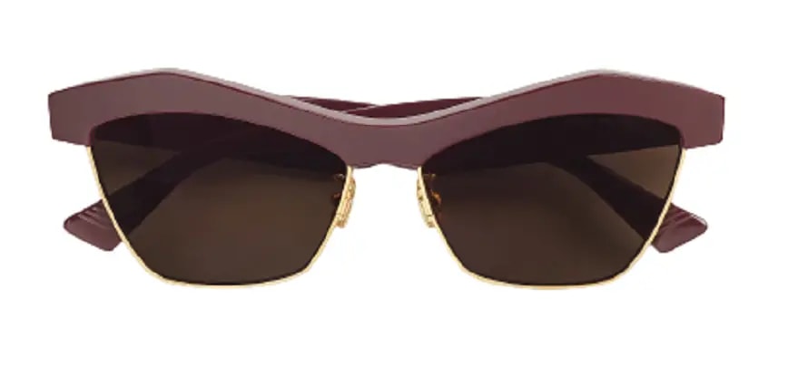 Kính Bottega Veneta Slant 'Burgundy' 668007V23316066 — kich-thuoc: lien-he-order Kính Bottega Veneta Slant 'Burgundy' 668007V23316066 — kich-thuoc: lien-he-order