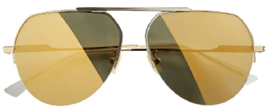 Kính Bottega Veneta Classic Gold 691532V44501449 — kich-thuoc: 1-size Kính Bottega Veneta Classic Gold 691532V44501449 — kich-thuoc: 1-size
