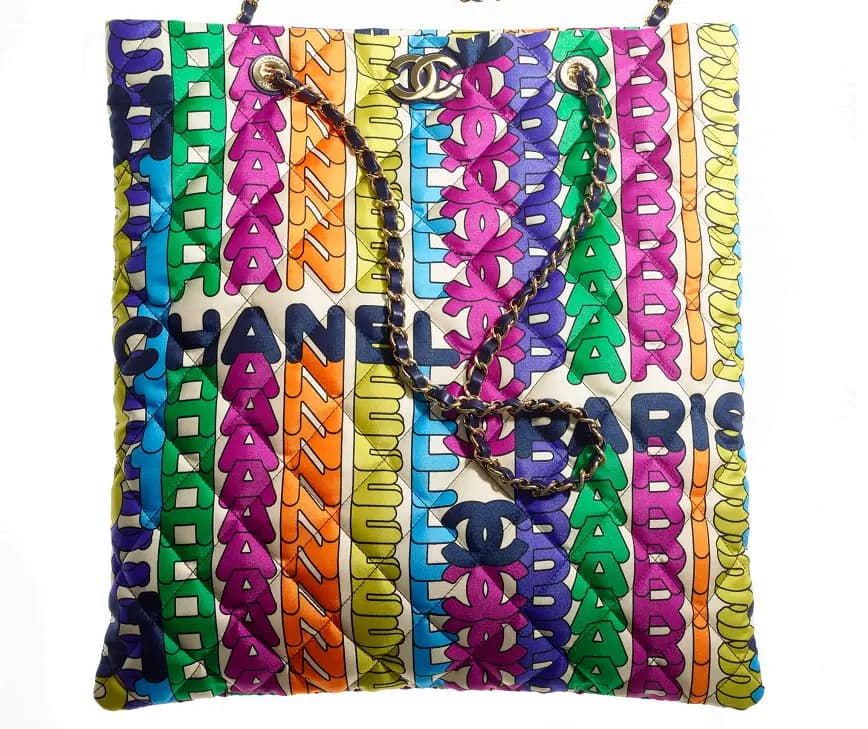 Túi Chanel Printed Fabric Metal 'Multicolor' AS2896-B06996-NF993 Túi Chanel Printed Fabric Metal 'Multicolor' AS2896-B06996-NF993