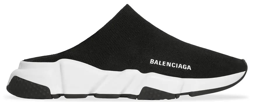 Giày Balenciaga x Adidas Speed Recycle Mule 'Black' 711475-W2DB2-1015 Giày Balenciaga x Adidas Speed Recycle Mule 'Black' 711475-W2DB2-1015
