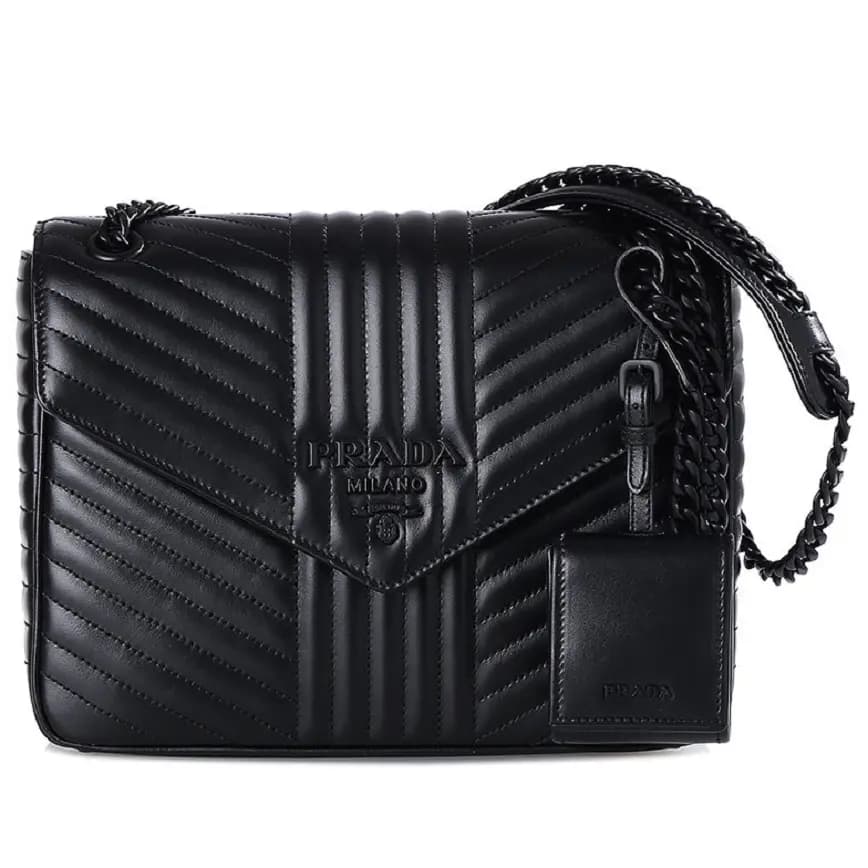 Túi Prada Diagram Leather Shoulder Bag 1BD226-WD91-F0ES9-ADO Túi Prada Diagram Leather Shoulder Bag 1BD226-WD91-F0ES9-ADO