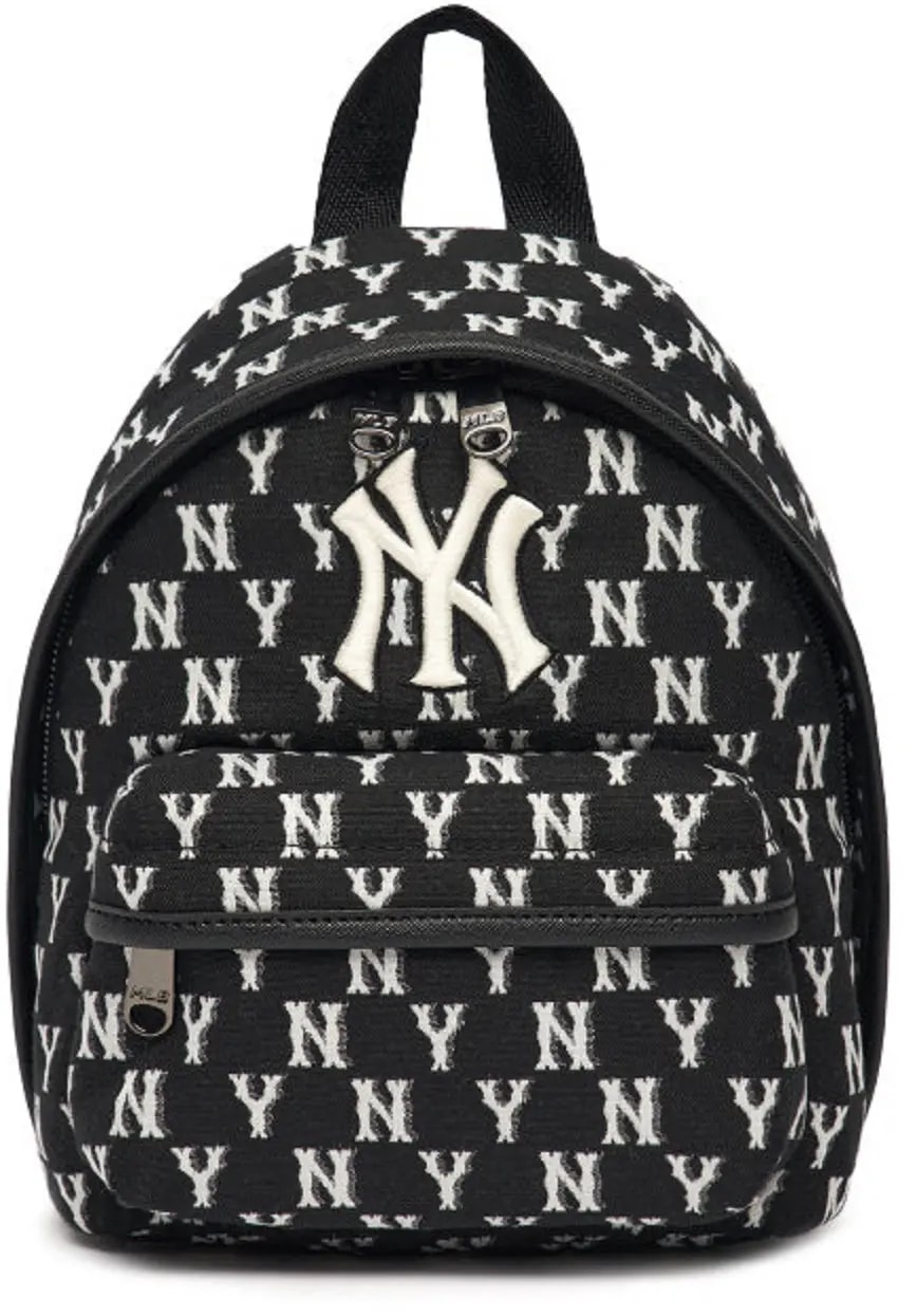 Balo MLB Monogram Mini Backpack New York Yankees Black 3ABKS012N-50BKS — kich-thuoc: lien-he-order Balo MLB Monogram Mini Backpack New York Yankees Black 3ABKS012N-50BKS — kich-thuoc: lien-he-order