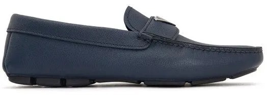 Giày Prada 21FW Saffiano Driving Loafers Navy 2DD164-053-F0216 — kich-thuoc: 40.5 Giày Prada 21FW Saffiano Driving Loafers Navy 2DD164-053-F0216 — kich-thuoc: 40.5