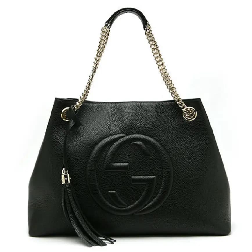 Túi Gucci Soho Discoline Tassel Chain 'Black' Túi Gucci Soho Discoline Tassel Chain 'Black'