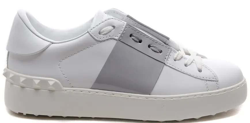 Giày Valentino Shiny Gray Open Sneakers PW2S0781-TCQ-832 Giày Valentino Shiny Gray Open Sneakers PW2S0781-TCQ-832