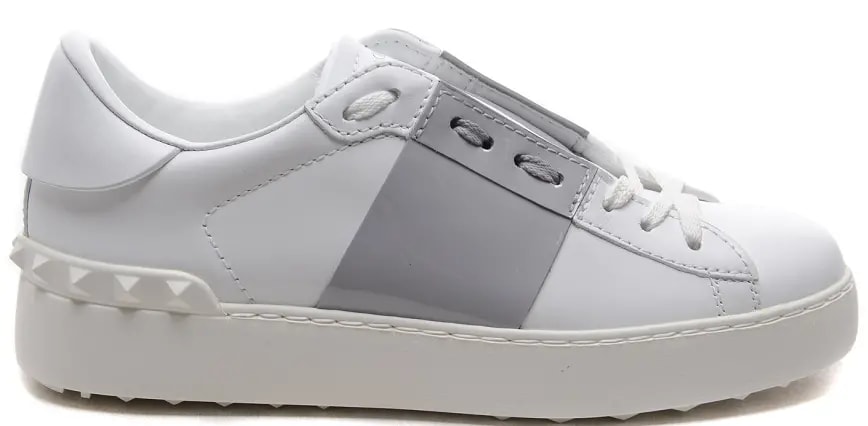 Giày Valentino Shiny Gray Open Sneakers PW2S0781-TCQ-832 Giày Valentino Shiny Gray Open Sneakers PW2S0781-TCQ-832