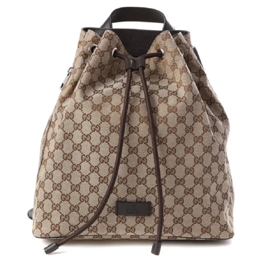 Túi Gucci GG Supreme Drawstring Backpack Brown 449175 KY9MN 9790 Túi Gucci GG Supreme Drawstring Backpack Brown 449175 KY9MN 9790