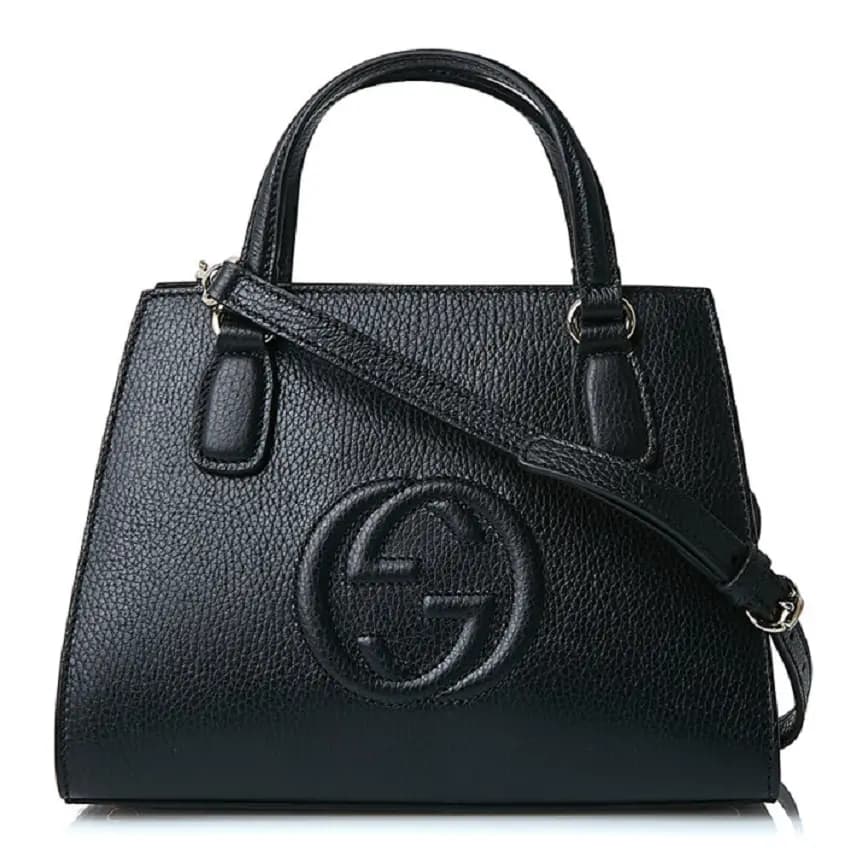 Túi Gucci Soho Top Tote Bag 607722 CAO0G 1000 Túi Gucci Soho Top Tote Bag 607722 CAO0G 1000