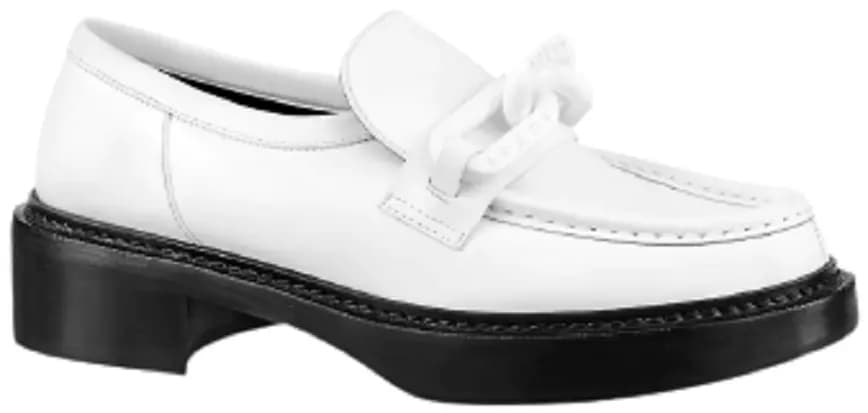 Giày Louis Vuitton Academy Loafers 'White' 1A9R7C Giày Louis Vuitton Academy Loafers 'White' 1A9R7C