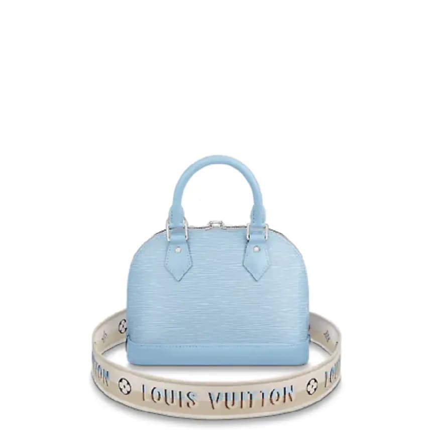 Túi Louis Vuitton Alma Bb Epi Blue Nuage M59346 Túi Louis Vuitton Alma Bb Epi Blue Nuage M59346