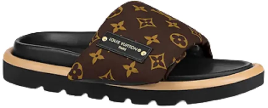 Dép Louis Vuitton Pool Pillow Mules 'Cacao Brown' 1AAEBX — kich-thuoc: 37 Dép Louis Vuitton Pool Pillow Mules 'Cacao Brown' 1AAEBX — kich-thuoc: 37