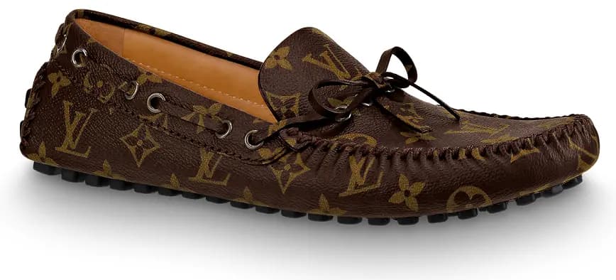 Giày Louis Vuitton Arizona Moccasins 'Macassar' 1A3NC1 Giày Louis Vuitton Arizona Moccasins 'Macassar' 1A3NC1