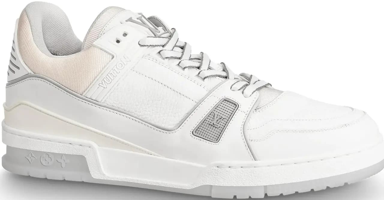 Giày Louis Vuitton Trainer White Grey 1A5PZO Giày Louis Vuitton Trainer White Grey 1A5PZO