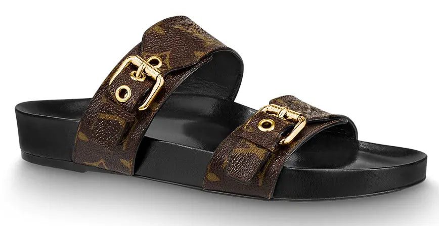 Dép Louis Vuitton Bom Dia Flat Mule 'Brown' 1A3R5S — kich-thuoc: 38 Dép Louis Vuitton Bom Dia Flat Mule 'Brown' 1A3R5S — kich-thuoc: 38