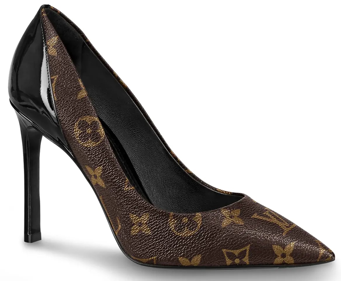 Giày Cao Gót Louis Vuitton Cherie Pump 'Patent Monogram' 1A4W3Z — kich-thuoc: lien-he-order Giày Cao Gót Louis Vuitton Cherie Pump 'Patent Monogram' 1A4W3Z — kich-thuoc: lien-he-order