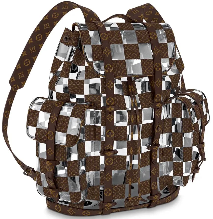 Túi Louis Vuitton Christopher Backpack Monogram Chess 'Brown' M20865 Túi Louis Vuitton Christopher Backpack Monogram Chess 'Brown' M20865