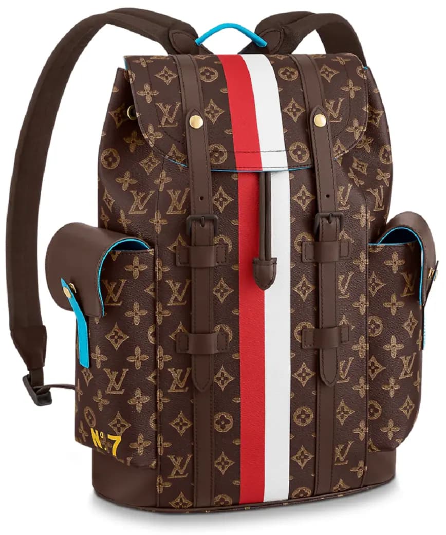 Balo Louis Vuitton Christopher MM 'Brown' M59662 Balo Louis Vuitton Christopher MM 'Brown' M59662