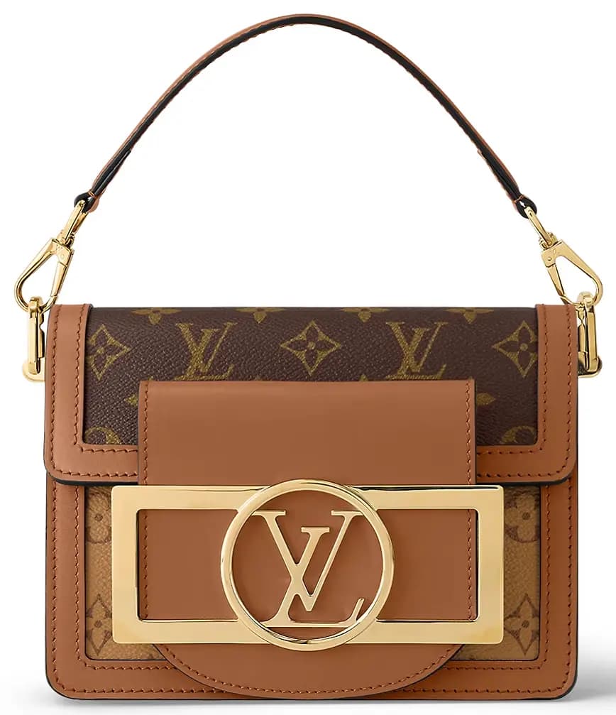 Túi Louis Vuitton Dauphine Mini Lock XL Bag 'Brown' M46537 Túi Louis Vuitton Dauphine Mini Lock XL Bag 'Brown' M46537